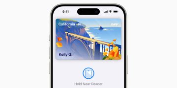 گواهینامه های رانندگی و شناسه های ایالتی در کیف پول اپل به زودی به کالیفرنیا می آیند