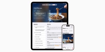 اپل اخبار+ غذا - سیب را معرفی می کند