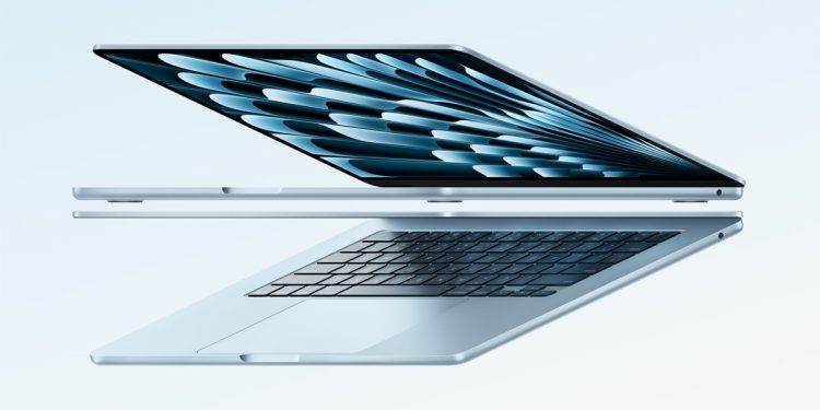 Apple introduces the new MacBook Air with the M4 chip and a sky blue color