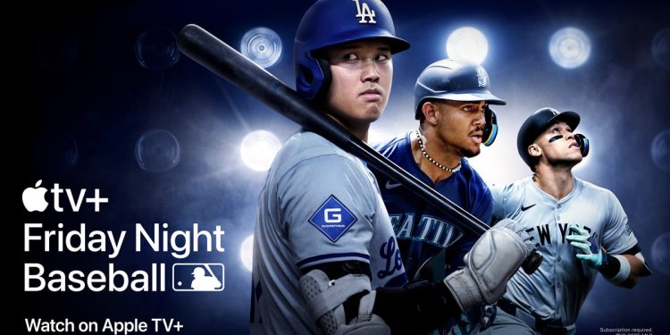اپل و لیگ برتر بیس بال برنامه ژوئیه "جمعه شب بیس بال" را اعلام کردند