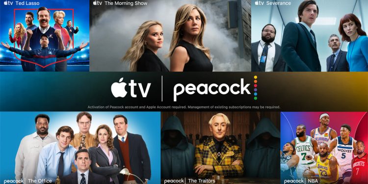 اپل و NBCUniversal Apple TV و Peacock Bundle را معرفی کردند